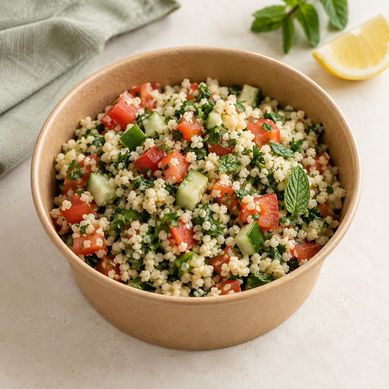 Taboulé aux herbes - entrée FRESOA