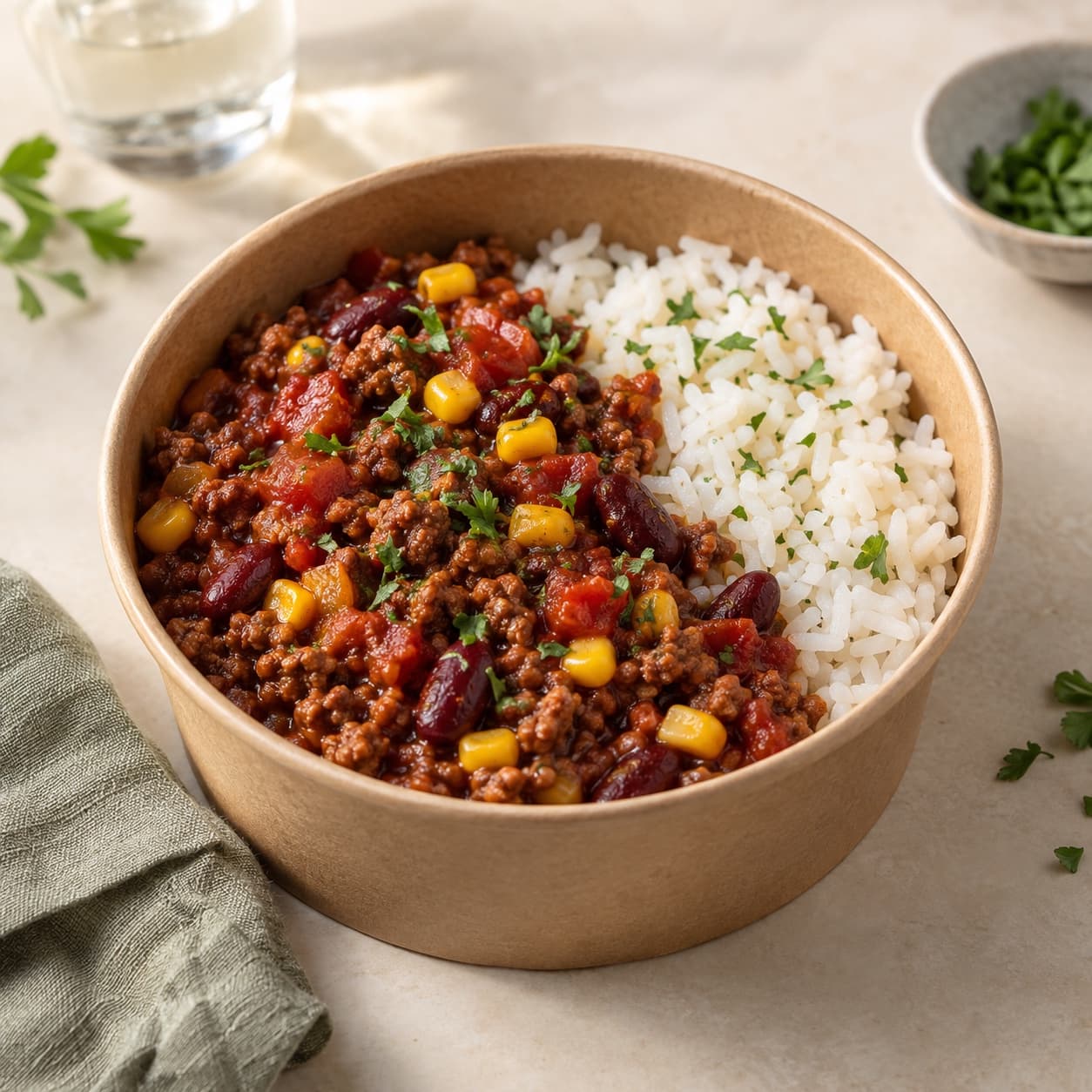 Chili de bœuf doux - plat FRESOA