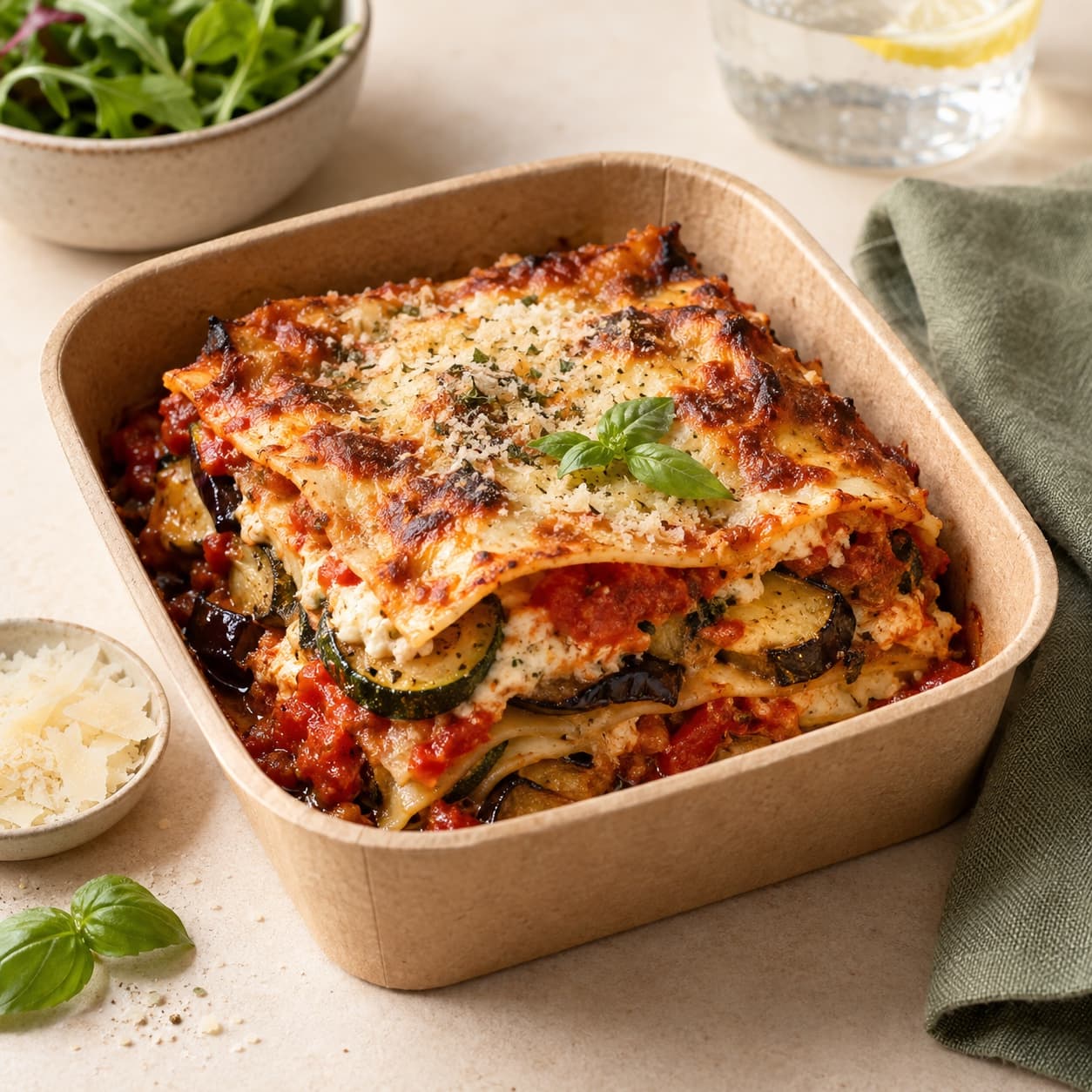 Lasagnes de légumes rôtis - plat FRESOA