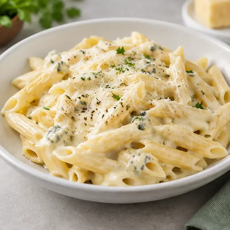 Penne quatre fromages